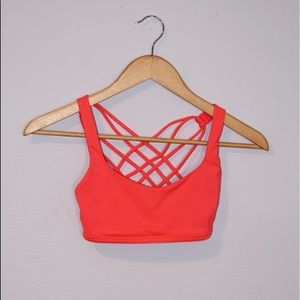 Hot Pink LuluLemon Sports Bra